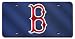 Boston Red Sox Blue Background Hat Logo Laser Tag