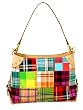 Multi Plaid Patchwork Handbag - Summer Collection