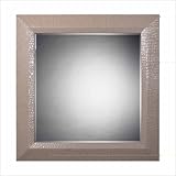 IMAGE OF Sterling Industries 120-003 Cream Croc Decorative Mirror