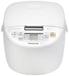 Panasonic SR-DE102 Fuzzy-Logic 5-Cup Electronic Rice Cooker/Warmer,White