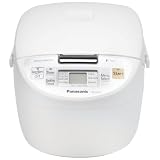Panasonic SR-DE102 Fuzzy-Logic 5-Cup Electronic Rice Cooker/Warmer,White
