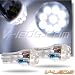 2 SUPER HID WHITE 9 LED LIGHT BULBS 921 912 916 906 915