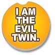 Attitude - I Am The Evil Twin, Car Coaster, Single