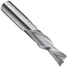 Onsrud Cutter 57-200 Solid Carbide Downcut Spiral Wood Rout Router Bit, Uncoated (Bright) Finish, 2 Flute, 30 Degree Helix