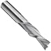 Onsrud Cutter 57-200 Series Carbide Square Nose End Mills, Inch, Uncoated (Bright) Finish, 30 Degree Helix, For Use With Natural Wood, Wood Composites