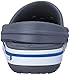 Crocs Crocband II.5 Clog (Toddler/Little Kid),Charcoal/Sea Blue,10-11 M US Little Kid