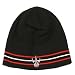 Toronto Raptors 3-Pin Stripe Alternate Logo Knit Beanie