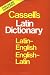 Cassell's Latin Dictionary: Latin-English, English-Latin