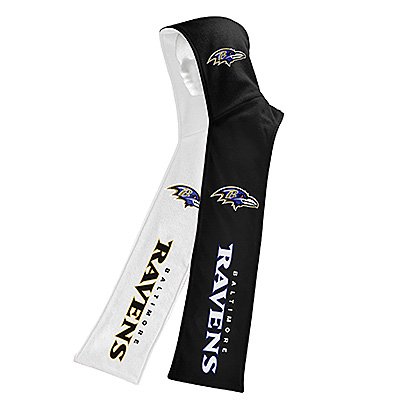 NFL Baltimore Ravens Hoodie Fleece Scarf