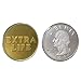 Ready Player One Oasis Extra Life Coin Quarter Props - Extra Life Challenge Coin - Gold&Silver