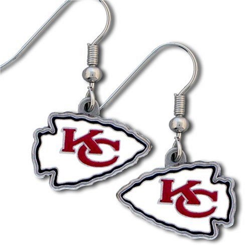 NFL Kansas City Chiefs Dangle Earrings