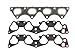 Evergreen HSHB4026 Cylinder Head Gasket Set Head Bolt