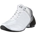 AND1 Legend Mid 1000901010 (D188MWBS), Unisex - Erwachsene Sportschuhe - Basketball, weiss/schwarz, (white/black/silver)