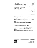 IEC 61261-2 Ed. 1.0 b:1994, Piezoelectric ceramic filters for use in electronic equipment - A specification in the IEC quality assessment system for electronic ... specification - Qualification approval