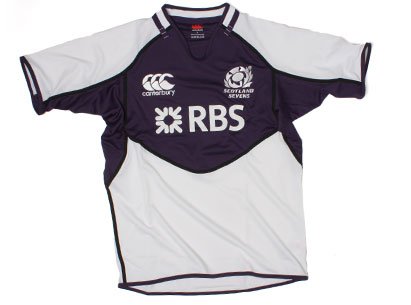 Scotland 2011/13 Alternate Pro 7s Rugby Shirt Purple/White - size M Scotland 2011/13 Alternate Pro 7s Rugby Shirt Purple/White - size M