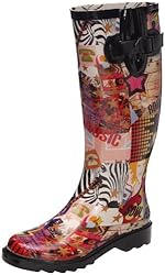 Be Only Botte Juke Box, Damen Gummistiefel, Multicolore, 38 EU