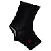 Challenge Toeless Open Heel Grippers Yoga Socks - 2 pack (Black/Pink, Size 6-12)