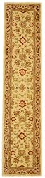 Safavieh Anatolia AN546A Hand-made Hand-spun Wool 2' 3" x 8' Area Rug