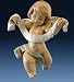 Pack of 4 Fontanini 5" Cherub With Banner 2009 Christmas Nativity Ornaments