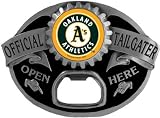 Oakland A's Bottle Opener Tailgater Belt Buckle