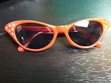 50S STYLE RED RHINESTONE GLASSES