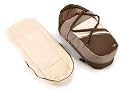 Babywelt 570289-271 - Tragetasche "Varius L", Design "Brown Sugar", passend für Zwillings- und Geschwisterwagen