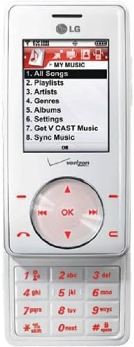Verizon LG VX8500 White Mock Dummy Display Toy Cell Phone Good for Store Display or for Kids to Play Non-Working Phone Model