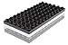Premium Big Briks Black, White, Clear, and Gray Baseplate Set - 12 Pack - Compatible with All Major Large Size Brands - Large Pegs