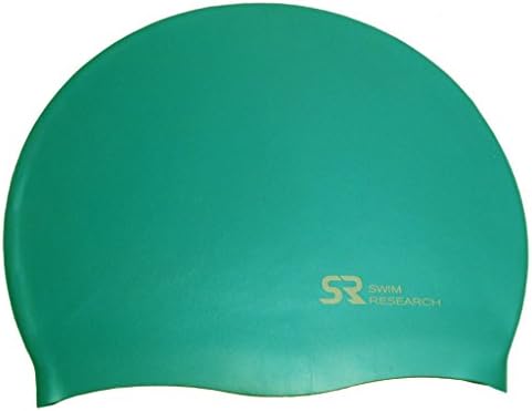 Swim Research Durable Hypoallergenic Silicone Swim Cap (Teal)