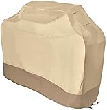 Medium 58 Inch Gas Grill Cover - Barbeque Grill Covers Weber (Genesis), Holland, Jenn Air, Brinkmann, Char Broil, & More. Thick Heavy Duty Premium BBQ Grill Cover Includes 90 Day No Questions Asked Money Back Guarantee with 36 Month Warranty