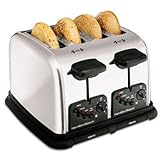 Hamilton Beach Classic Chrome 4 Slice Toaster