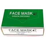 3層構造サージカルマスク FACE MASK 50枚組 25387　色はおまかせ