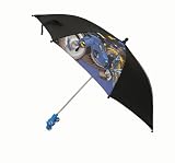 DC Comics Batman The Dark Knight Umbrella w/Batman Bike Handle