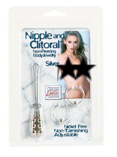 California Exotic Novelties Nipple and Clitoral Non-Piercing Body Jewelry 