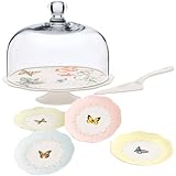 Lenox Butterfly Meadow 7-Piece Dessert Set