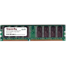 KOMPUTERBAY 1GB DDR DIMM (184 PIN) 333Mhz DDR333 PC2700 DESKTOP MEMORY