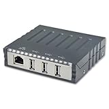 Syba USB 2.0 4-Port Hub With 10/100 Mbs LAN-Port USB Interface (SY-HUB50045)