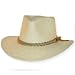 AUTHENTIC AFICIONADO STYLE PANAMA HAT NATURAL STRAW BIG BRIM
