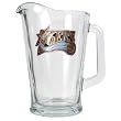 Philadelphia 76ers NBA 60oz Glass Pitcher - Primary Logo by Great American Products
