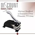 Personal Address Embosser - Desk - Style 6 (44006-6)