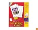 Avery Half-Fold Greeting Cards for Inkjet Printers, 5.5 inches x 8.5 inches, White, Matte, Pack of 20 (03265)