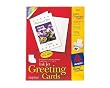 Avery Half-Fold Greeting Cards for Inkjet Printers, 5.5 inches x 8.5 inches, White, Matte, Pack of 20 (03265)