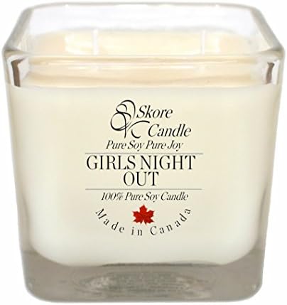 Soy Candles Scented - Girls Night Out from Skore Candle - 14 oz. Made with pure, natural soywax. Best for eliminating kitchen odor. Infuse sweet fragrance into your living room, dining or entire home