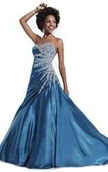 Plus Size Crystals Lace Crystal Beaded Applique Cocktail High-Low-Hem Chiffon/Taffeta/Tulle Bandage Dress/Prom Dress/Party Dress 