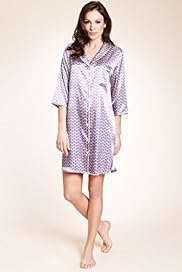 Per Una Floral Print Satin Nightshirt