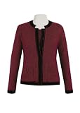 Tweed Jacket with Rouched Pockets Cardigan