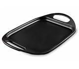 Fundix by Castey Nonstick Cast Aluminium Induction Flat Tray Pan, 17-1/2-Inch, Black