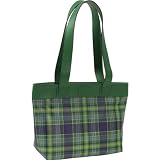 Baekgaard Tartan Brights Collection Zip Tote