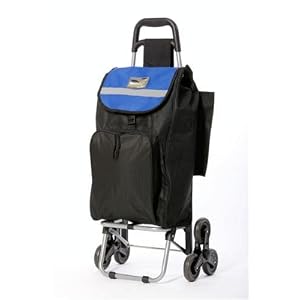 Deluxe Roadrunner 3 Wheel Stair Climber Grocery Shopping Cart by Trendy Cart 3 Wheel Cart