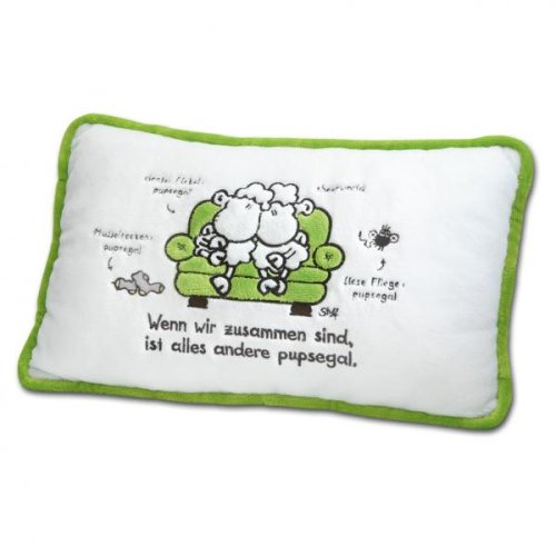Sheepworld Plüschkissen qu PUPS
